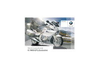 BMW K 1600GTL  Exclusive - Navod na pouzivanie SK 2014-4